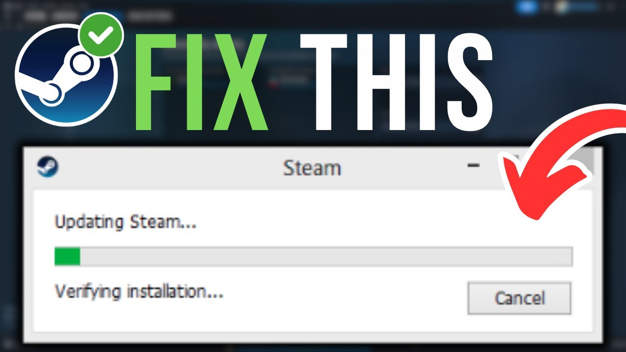How To Fix Steam Client Stuck On Verifying Installation (2026)