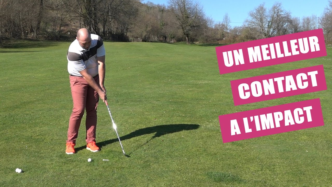 Vous vous relevez à l'impact au golf? Voici une correction simple…
