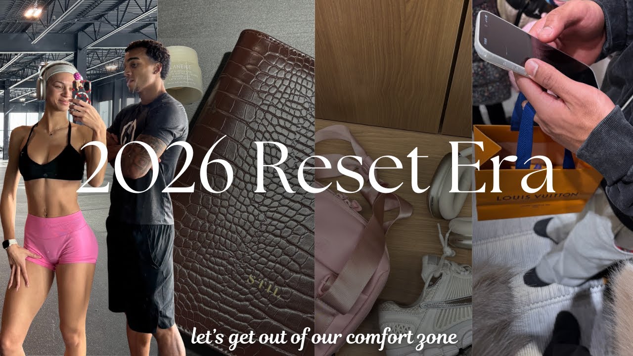 2026 RESET VLOG | declutter, shopping, self-care & planning