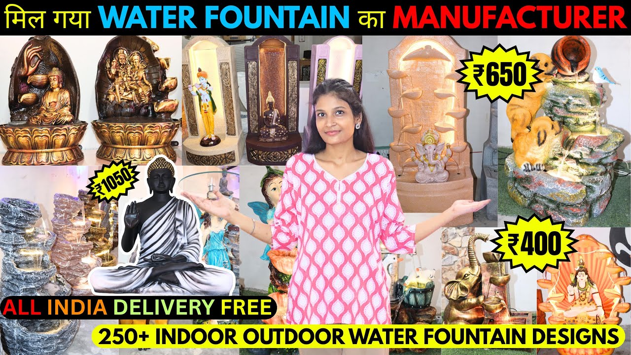 Water Fountain for Home Indoor Outdoor | ₹400 में Fountain | Sale in Cheapest Home Decor Market