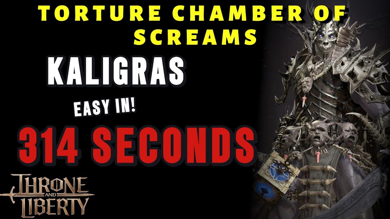 Torture Chamber of Screams Kaligras Dungeon - Throne and Liberty - full guide with run-through