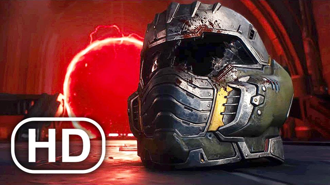 Doomguy Breaks His Helmet Scene - Doom The Dark Ages