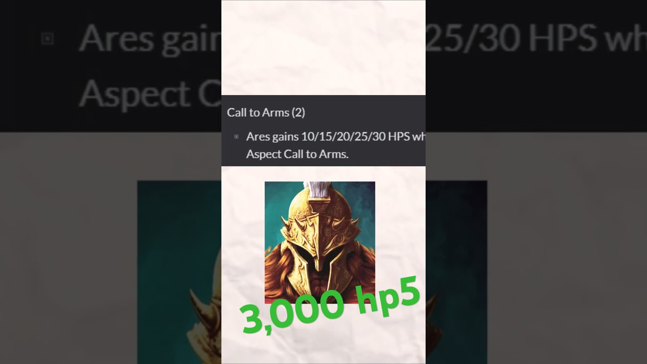 Ares Was Temporarily The Most Powerful Smite Character Ever