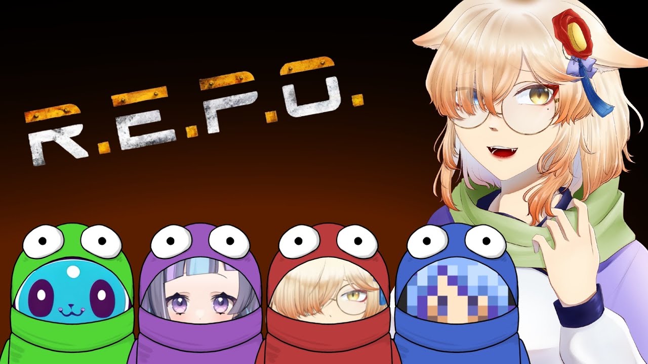 【R.E.P.O.】恒例になってきたメンツでのレポコラボ【Vtuber/茜丸】