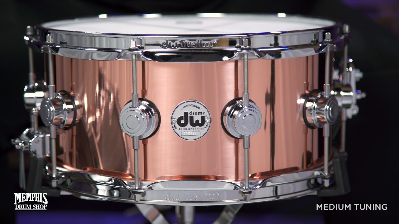 DW 14x6.5 Collector's Series Copper Snare Drum (DRVP6514SPC)