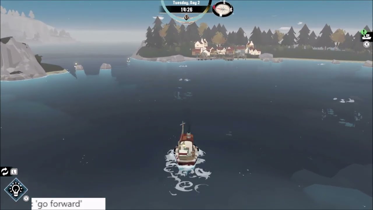 Демонстрация игры Dredge для Nintendo Switch с полным голосовым управлением с использованием Voic...