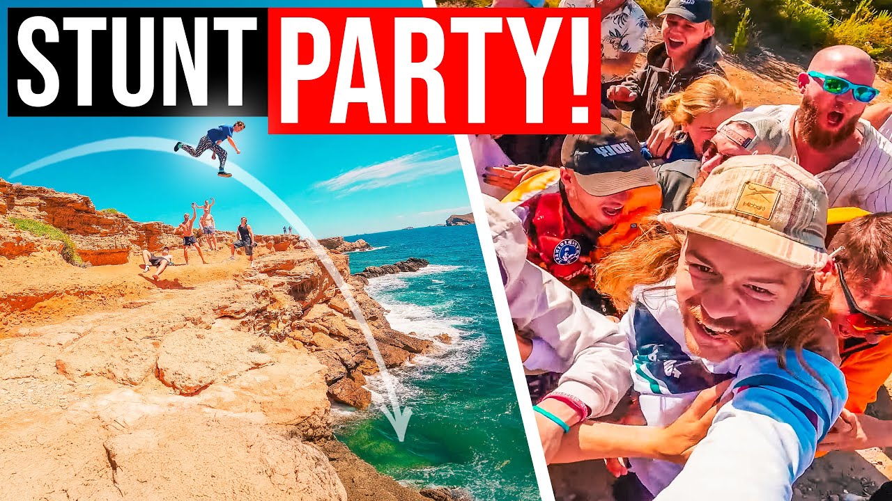 FULL SEND auf Ibiza! 🇪🇸 | 25 Klippenspringer &Uuml;BERNEHMEN die Insel!