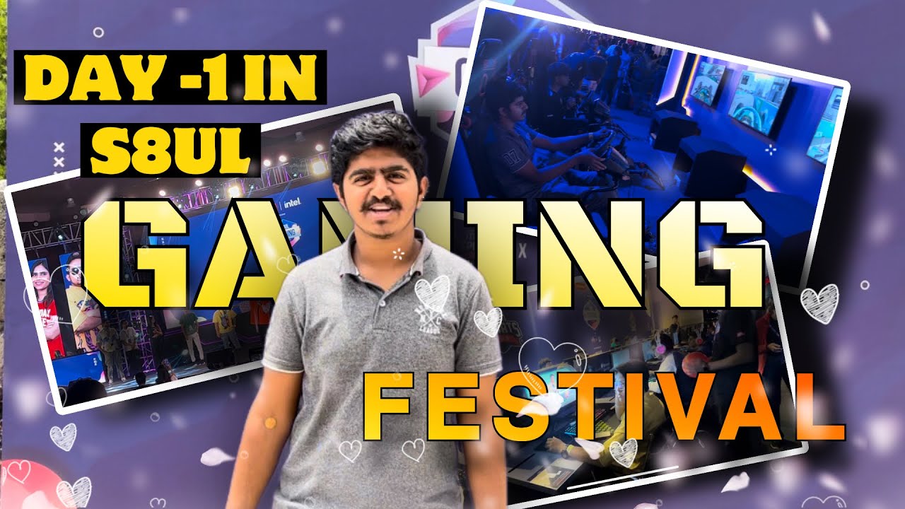 Day 1 in S8UL Gaming festival!! 🚀 @SnaxGaming @PAYALGAMING ​⁠@officialscoutop @S8ULGG @MortaLyt