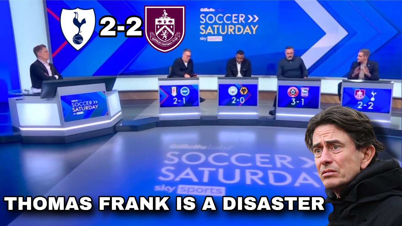 Thomas Frank is on his way to being sacked Tottenham's lowest level in a while