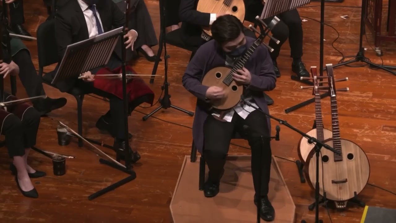 《日月歌》 張朝 曲｜中阮：吳棨熙｜指揮：郭健明