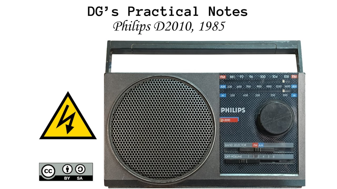 DG’s Practical Notes, U#10 Philips D2010, 1985