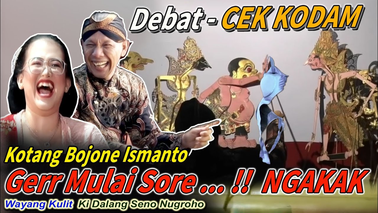 LUCU BAGONG LAMBE TURAH WAYANG KULIT KI DALANG SENO NUGROHO