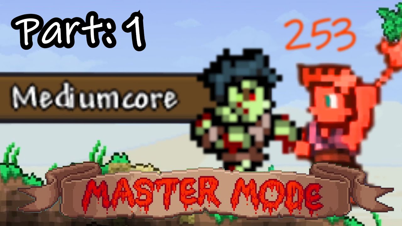 Terraria 1.4.1 Master Mode Mediumcore Playthrough w/ Friends Part: 1
