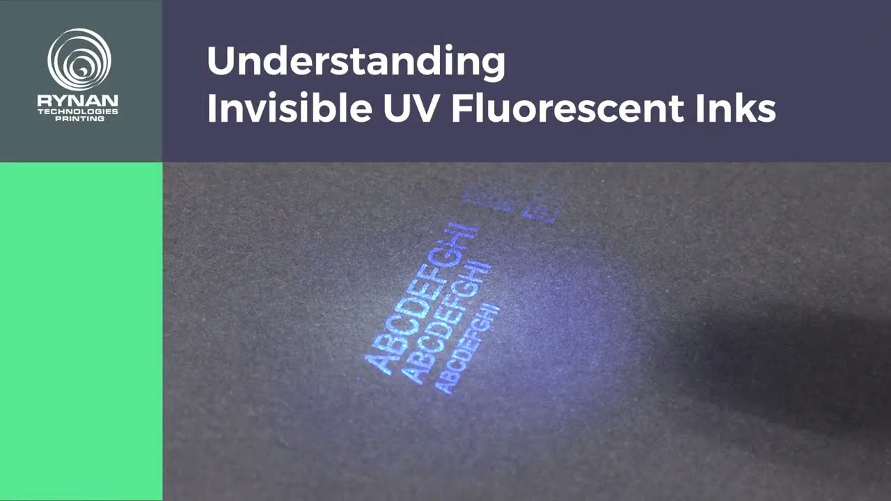 RYNAN Printing - UV Fluorescent Inks for TIJ 2.5