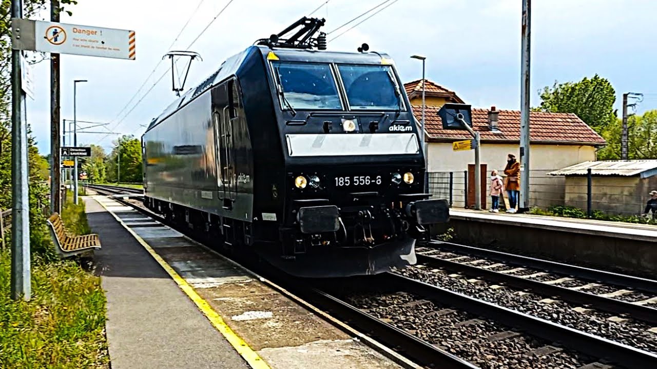 De très belles journées de spot entre Saverne et Strasbourg : avril 2024 sur le rail alsacien (2)
