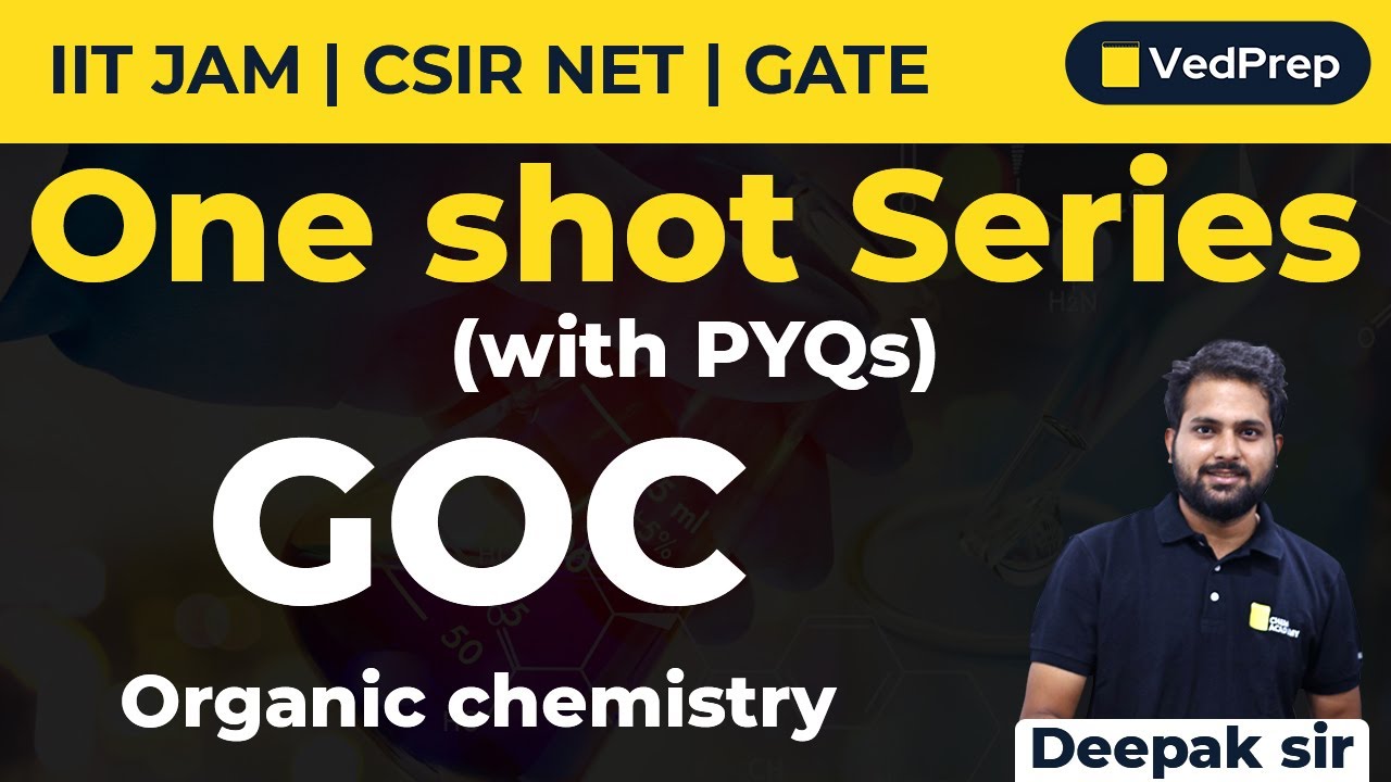 Organic Chemistry | GOC | One Shot Series | IIT JAM | GATE | CSIR NET | VedPrep Chem Academy