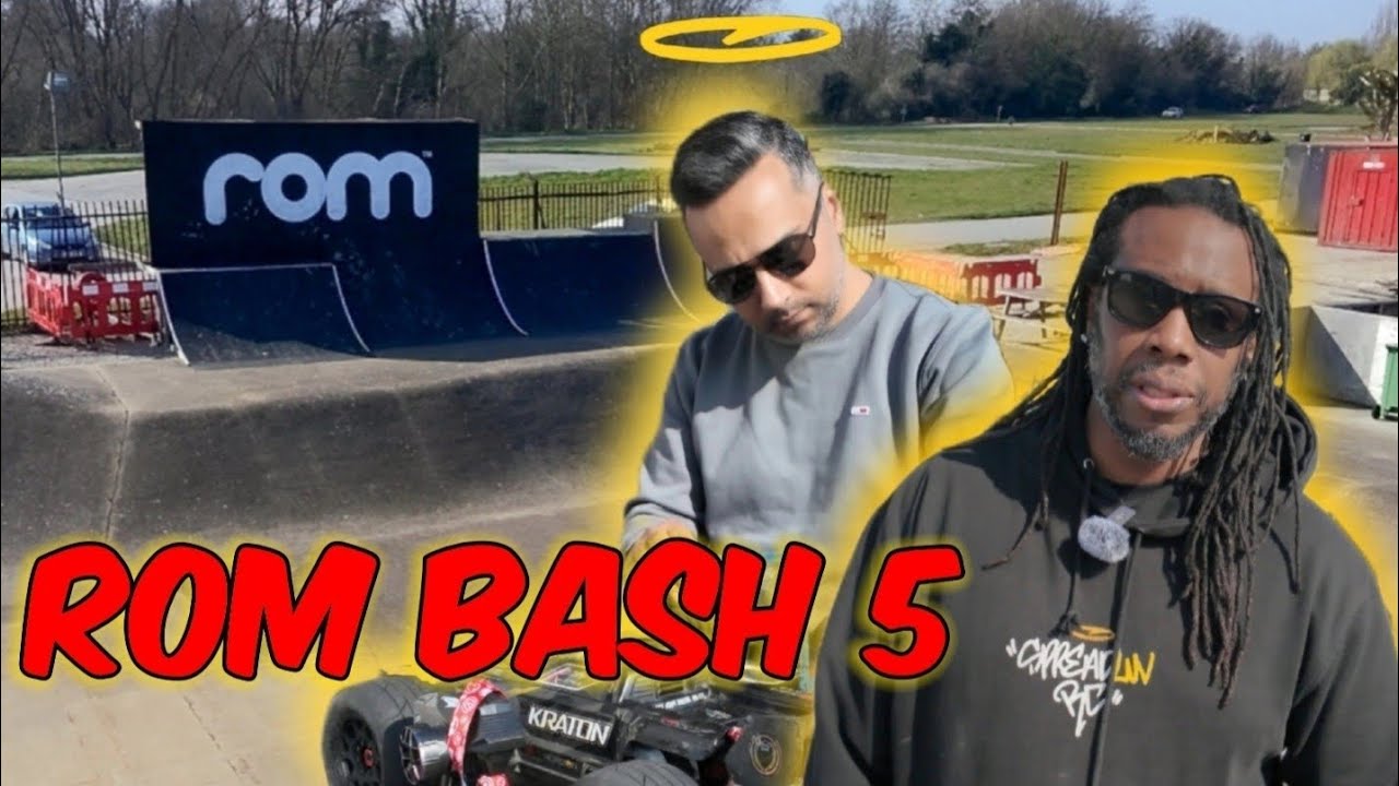 ROM Bash 5 - The RC Car Skatepark #Skatepark #rcbasher
