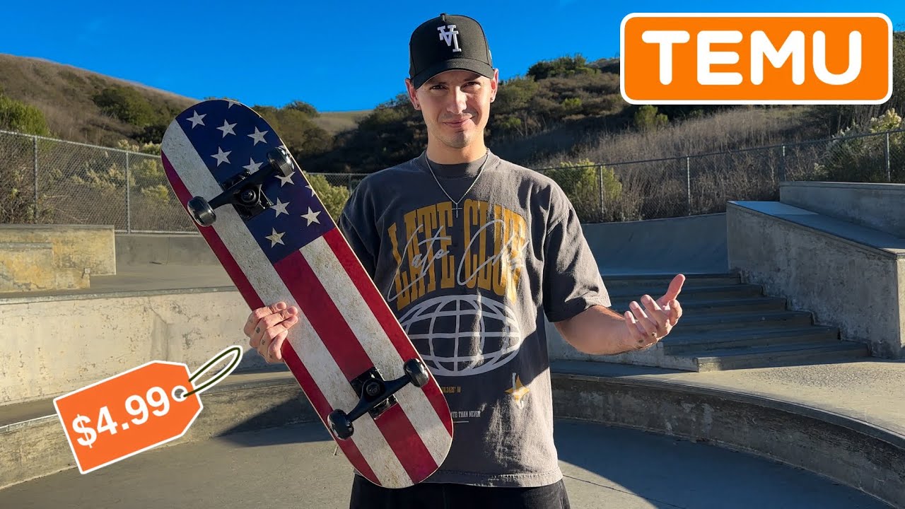 I Bought Another Skateboard Off Temu!