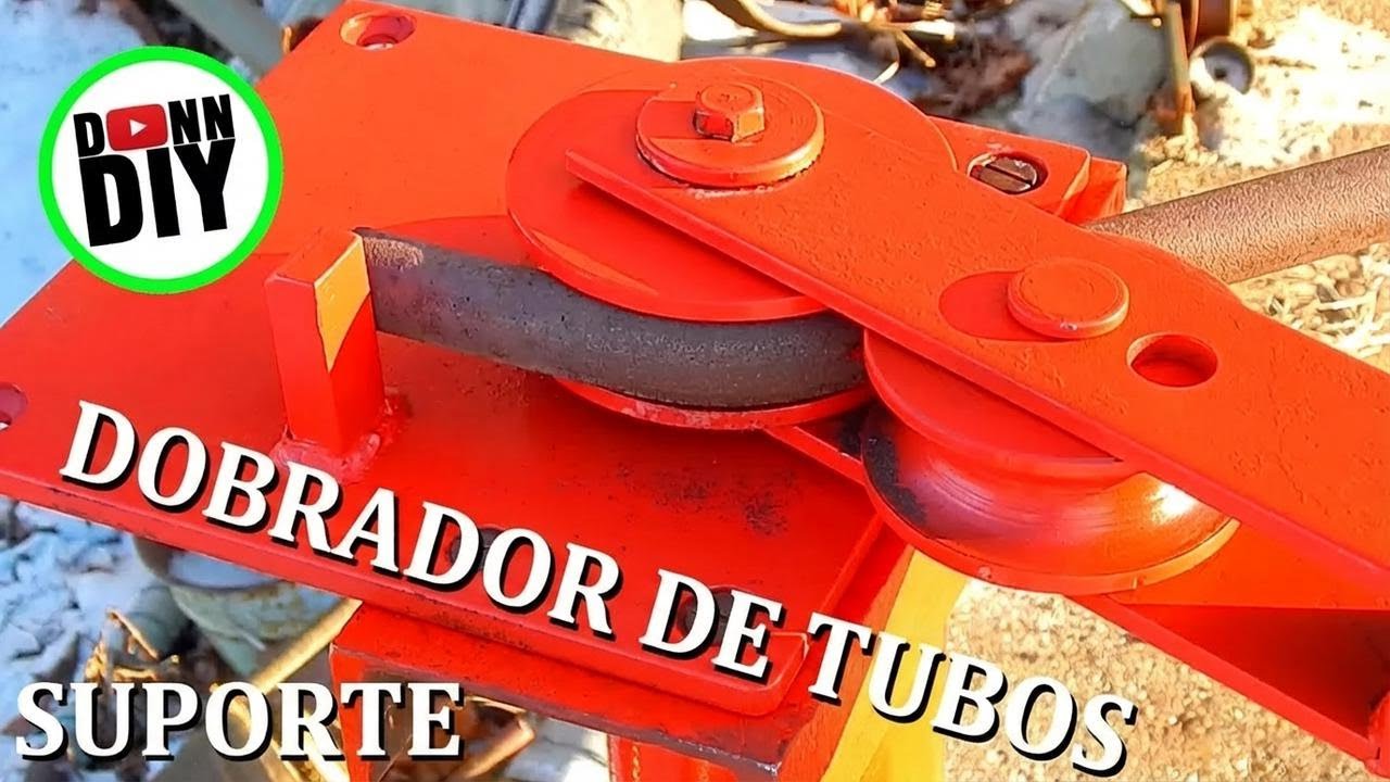 Suporte Manual para Dobrador de Tubos