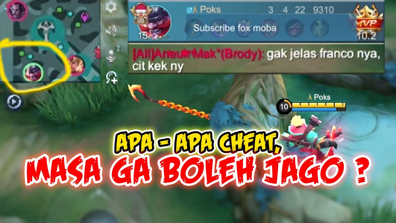 Musuh : Gajelas Franconya, Cit keknya. :)