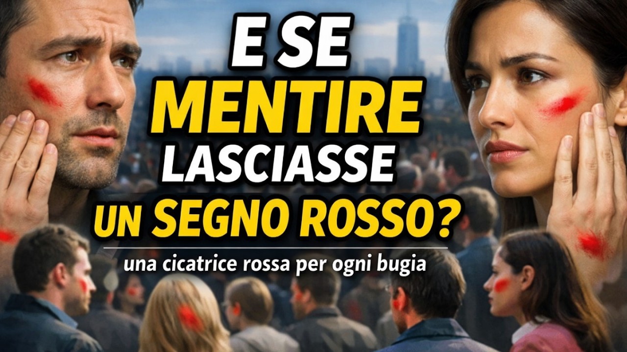 E se ogni bugia lasciasse un segno rosso sulla pelle?