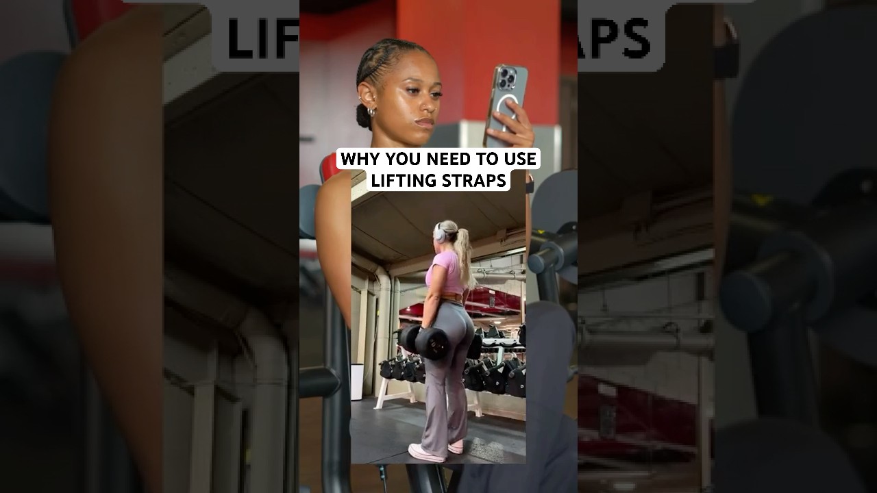 How to use lifting straps ✅  #wilsoncoaching #fitness #gym