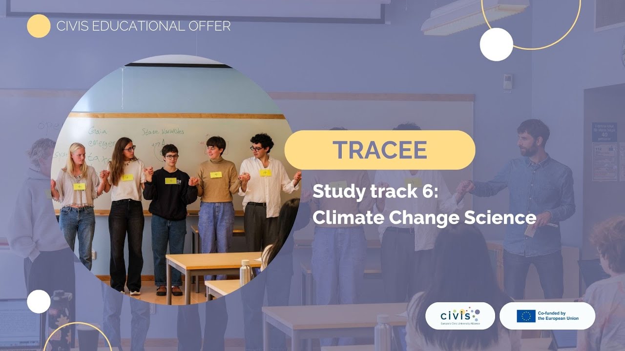 TRACEE info session - Study Track 6 -  Climate Change Science