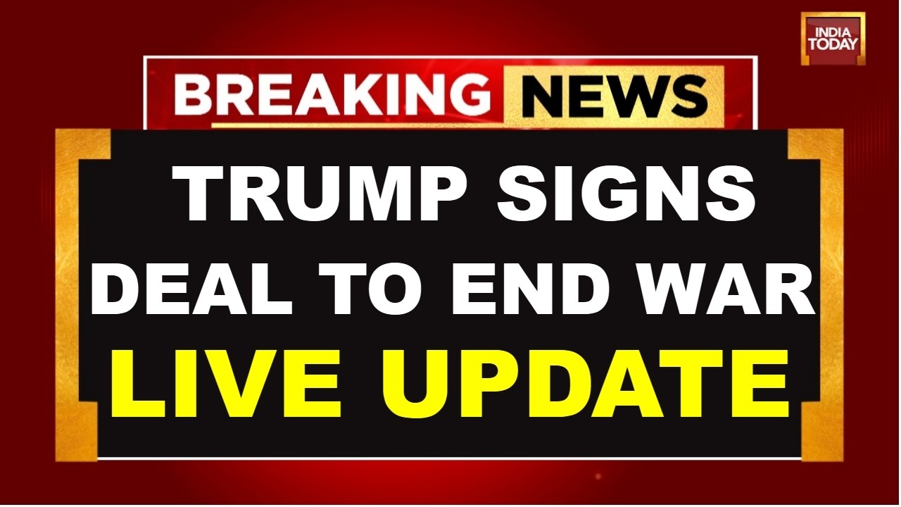 US-Iran Peace Deal Live News: Trump News | Political | Market News | Geopolitical News | News Live