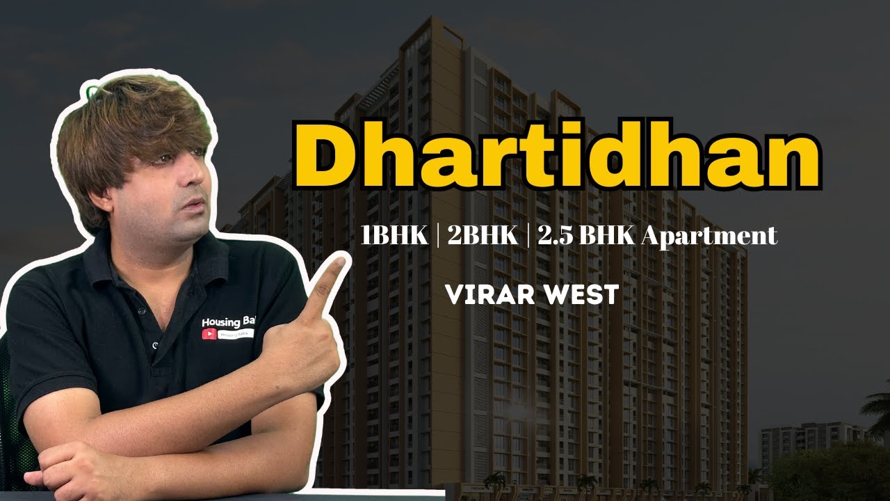 Dhartidhan Virar West | 1Bhk | 2Bhk | 2.5 Bhk Apartment |  Near Possesion Apartment Virar West