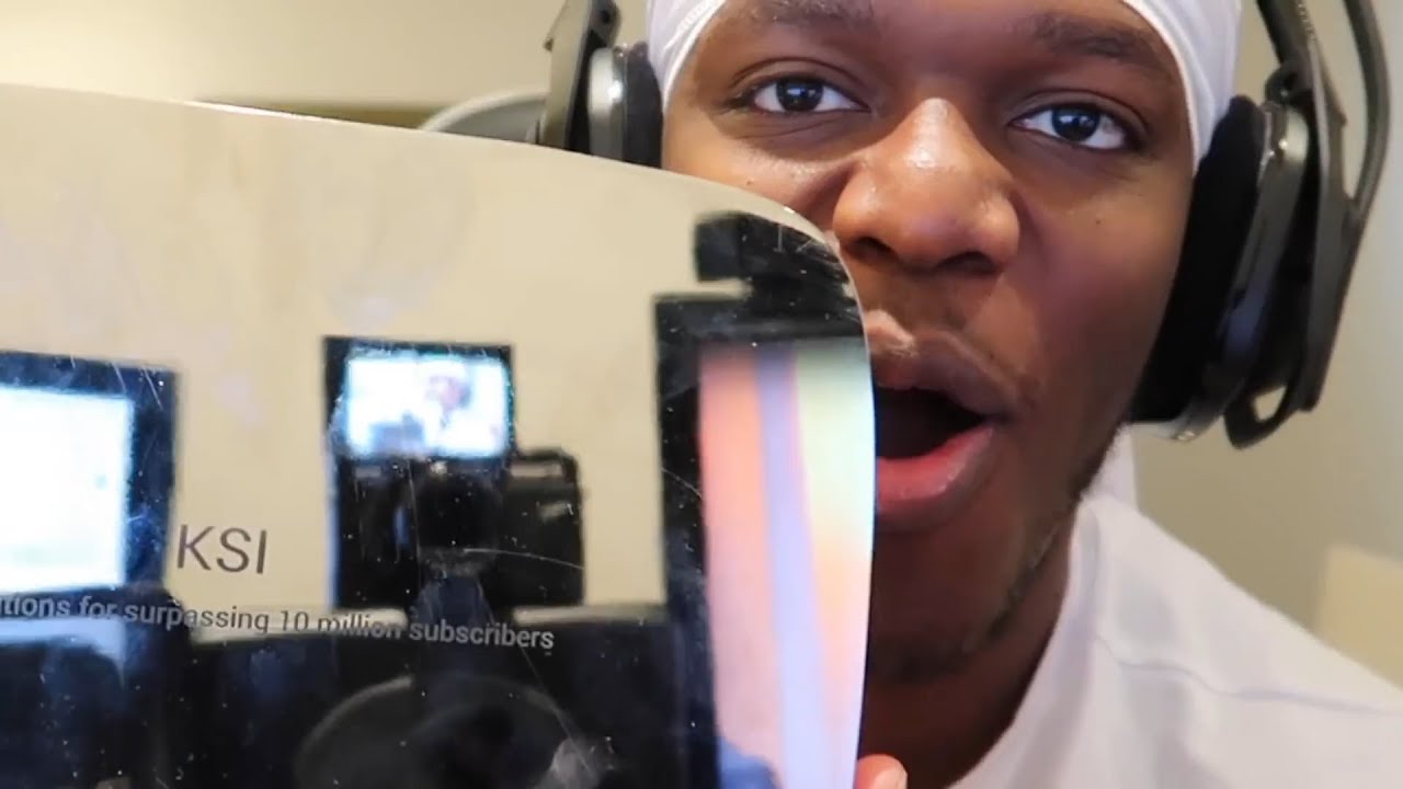 KSI's Diamond Playbutton Gets Stolen