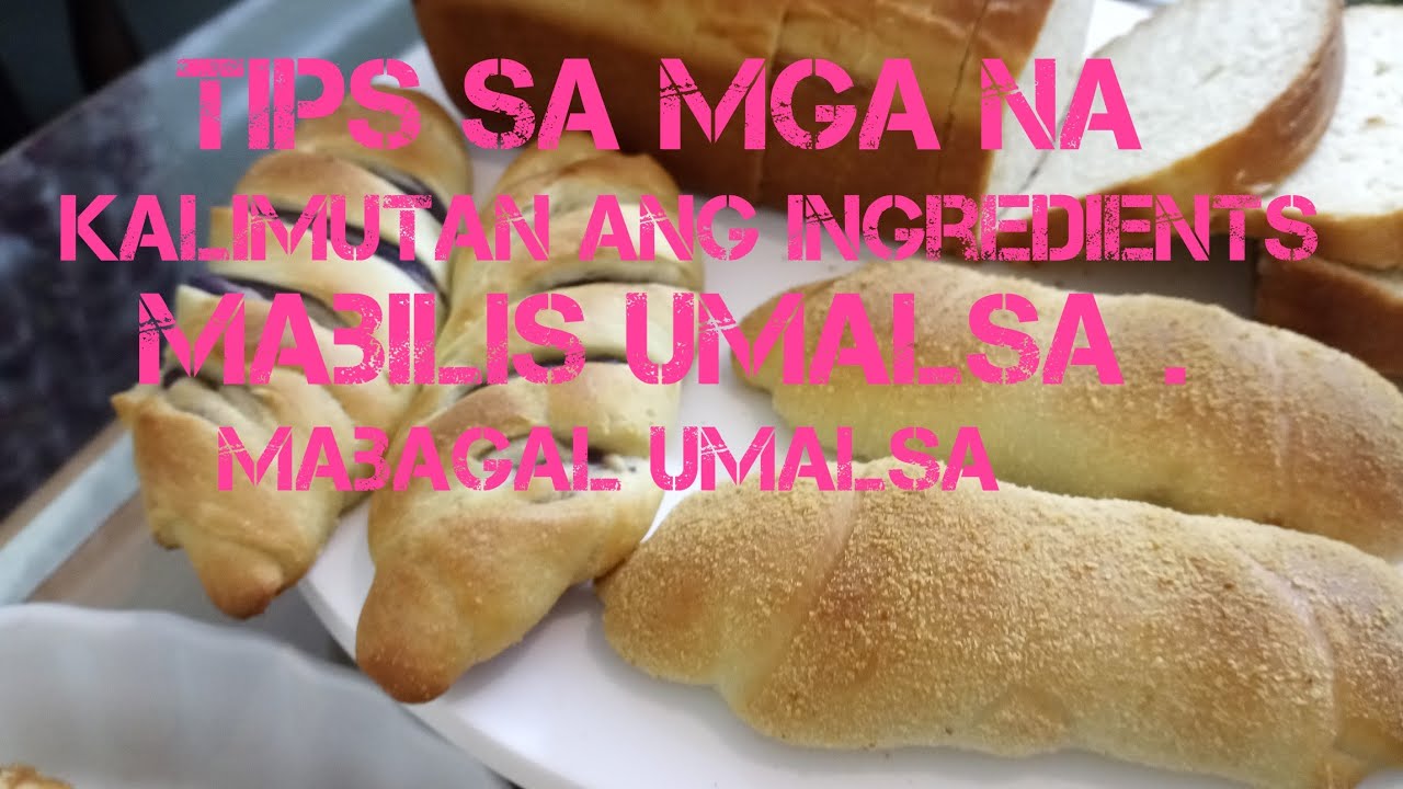 na ko na kalimutan ingredients.hindi umalsang tinapay ano dapat gawin
