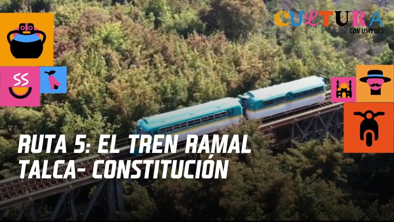 Conocimos el Tren, cuya trayectoria es el Ramal Talca- Constitución: Ruta 5, 2021.
