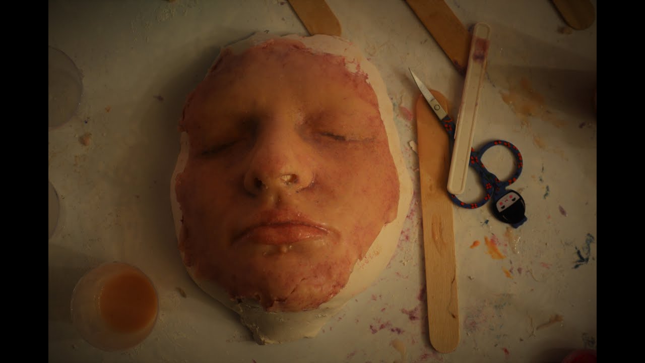 DIY 'Face Mask' - silicone face special effects makeup