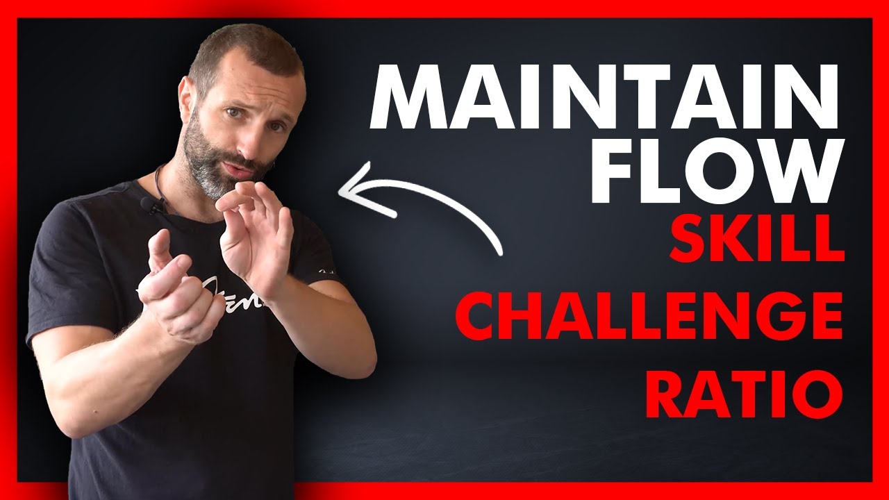 How to Maintain your Flow State with the Skill Challenge Ratio