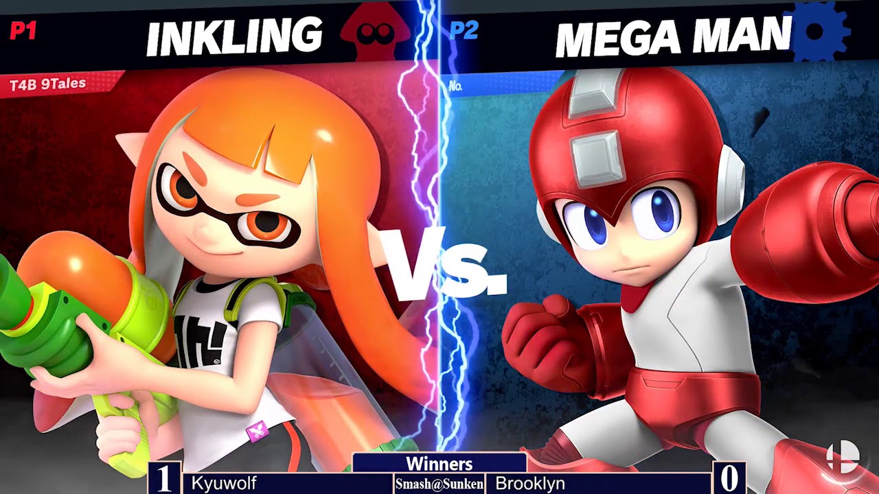 Smash@Sunken #69 - KyuWolf (Inkling) vs Brooklyn (Snake, Mega Man) - Ultimate Singles WR2