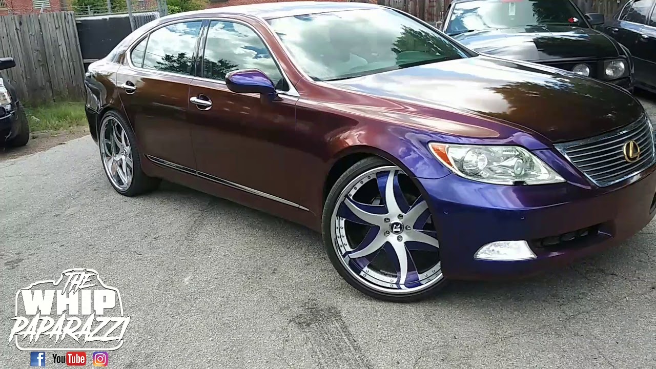 Wrapped Lexus LS 460 L on 24