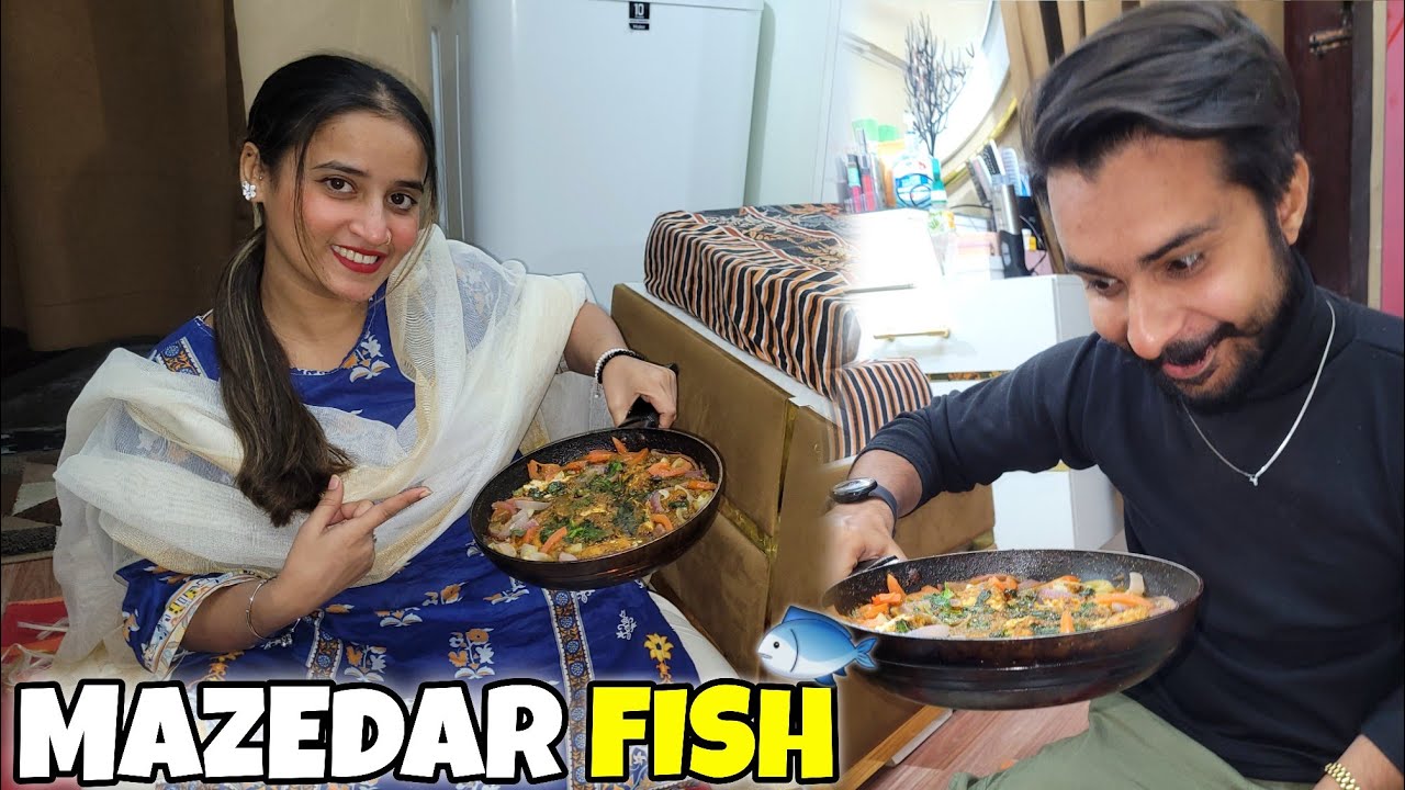 Mazedar wali fish banayi😋 | Chutney Fried Fish | Gas bi nai thay aj 🥲 | Chatpati wali