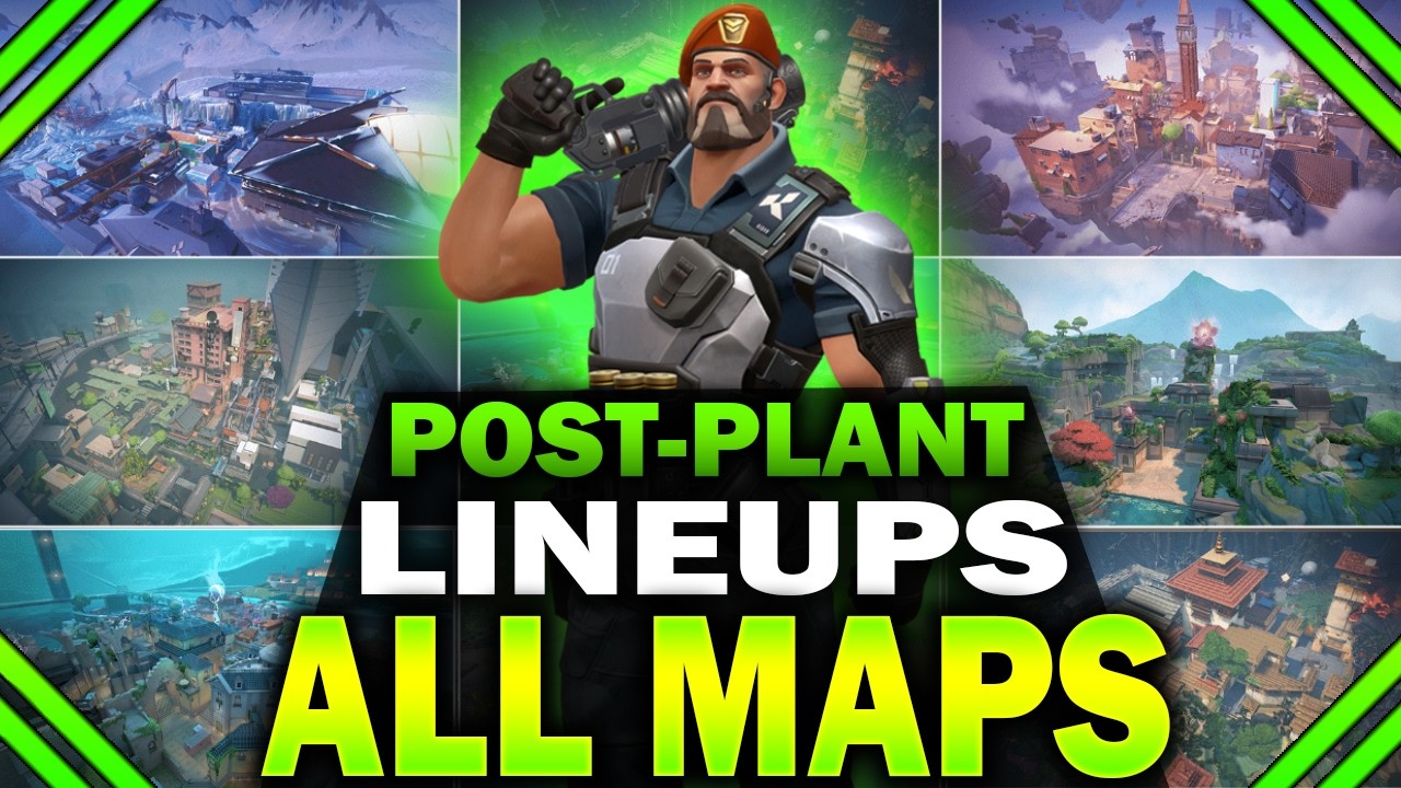 EASY BRIM POST-PLANT MOLLY LINEUPS FOR ALL MAPS