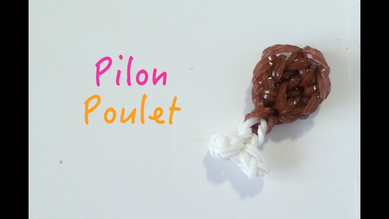 Comment faire un pilon de poulet avec des élastiques sans machine