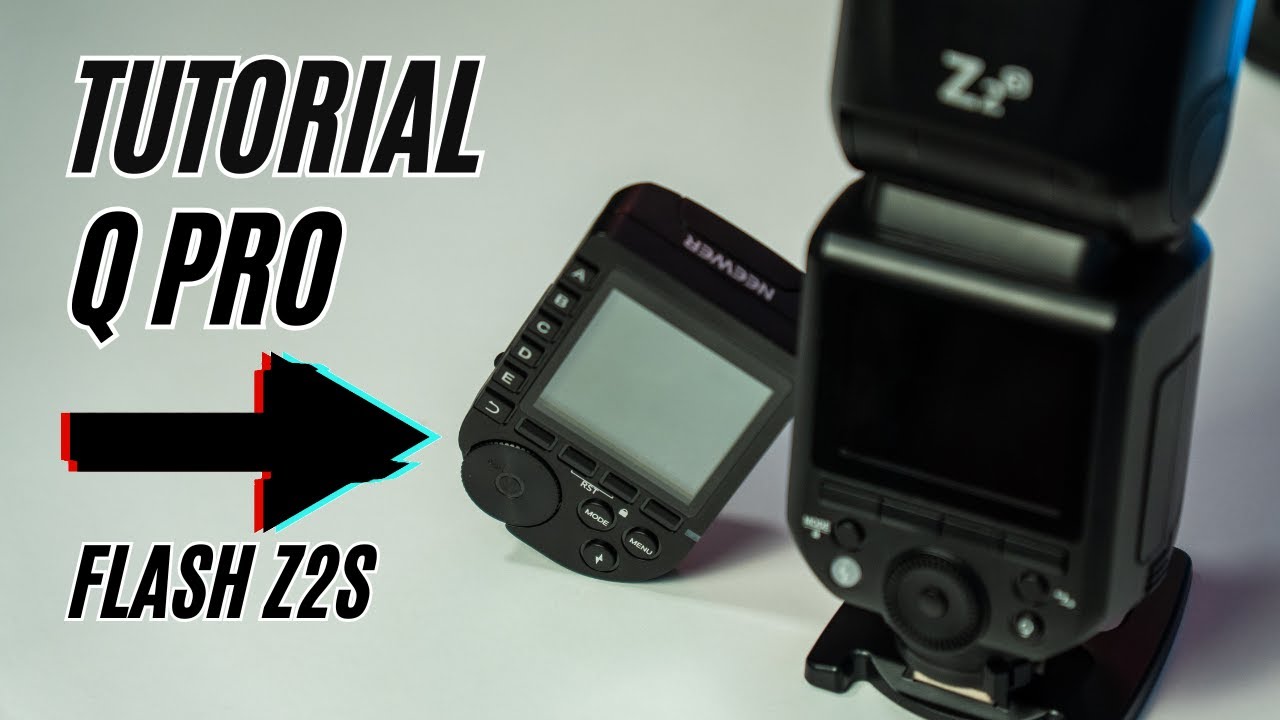 Configurar el Transmisor QPro de Neewer con el Flash Z2S