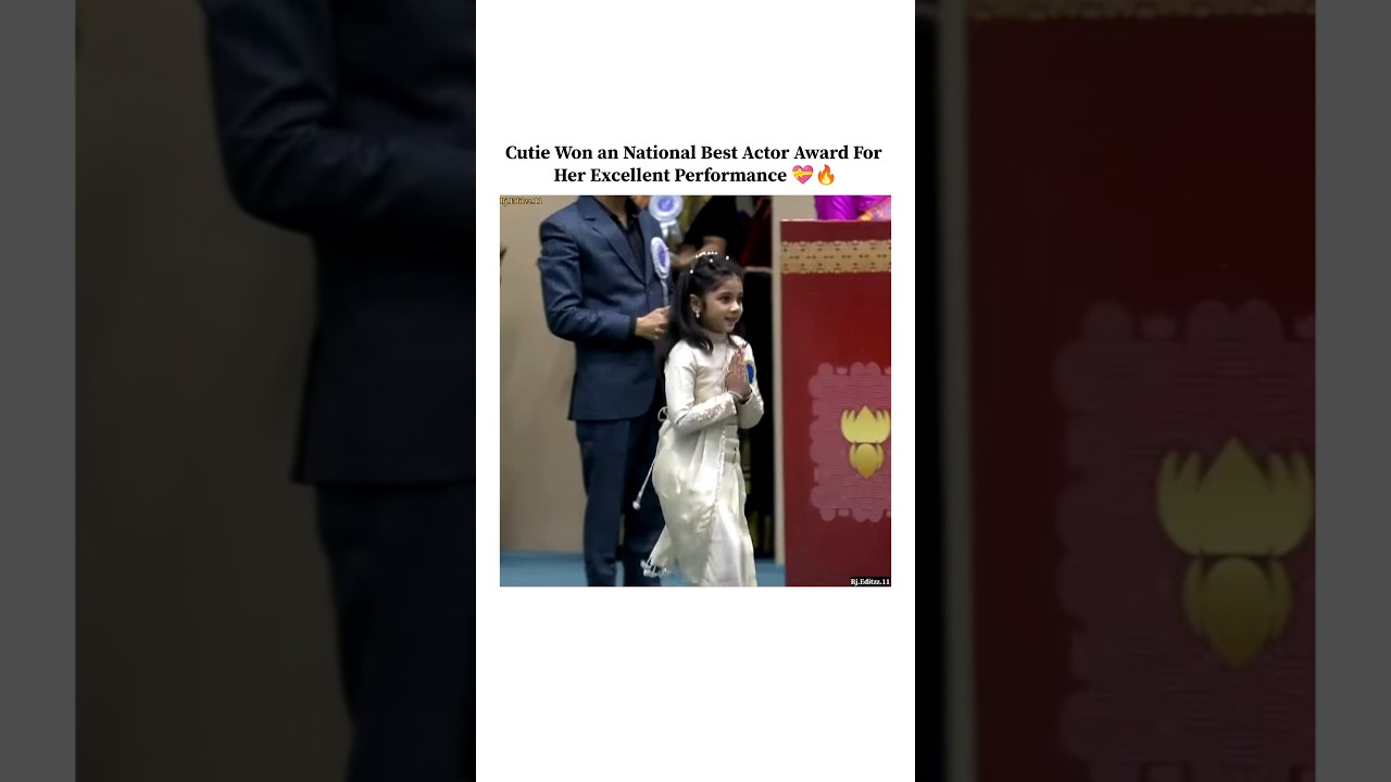 Cutie won national award for best child actor💗🫠#bestactor #share #naal2 #love