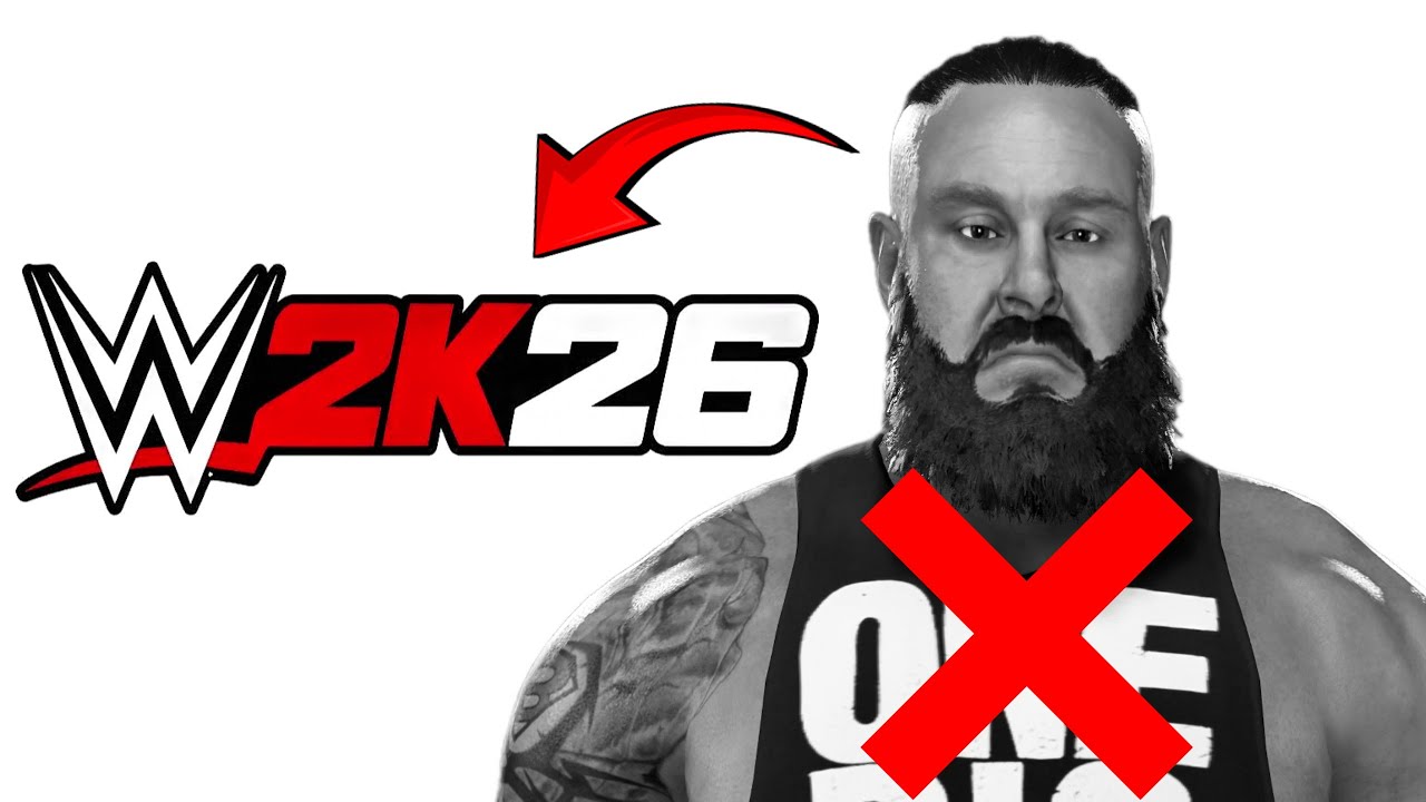 Рестлеры, которых не будет в WWE 2K26!