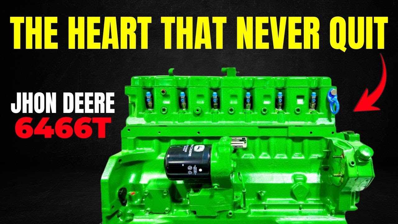 John Deere 6466T — тракторное сердце, которое никогда не сдаётся