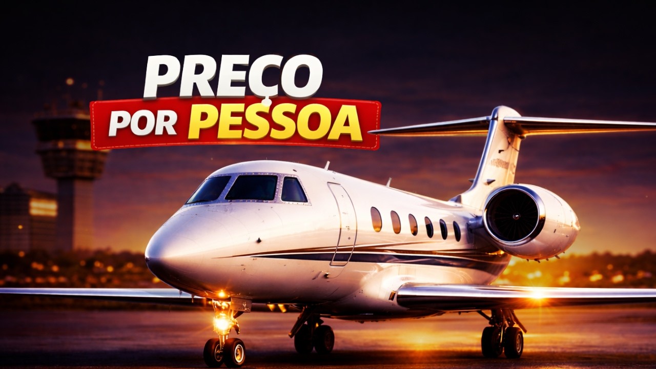 Quanto Custa Fretar um JATINHO em 2026?