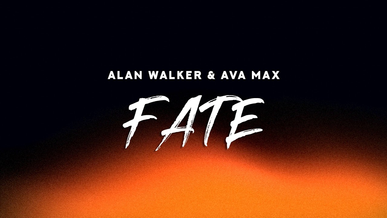 Alan Walker & Ava Max - FATE (Lyrics)