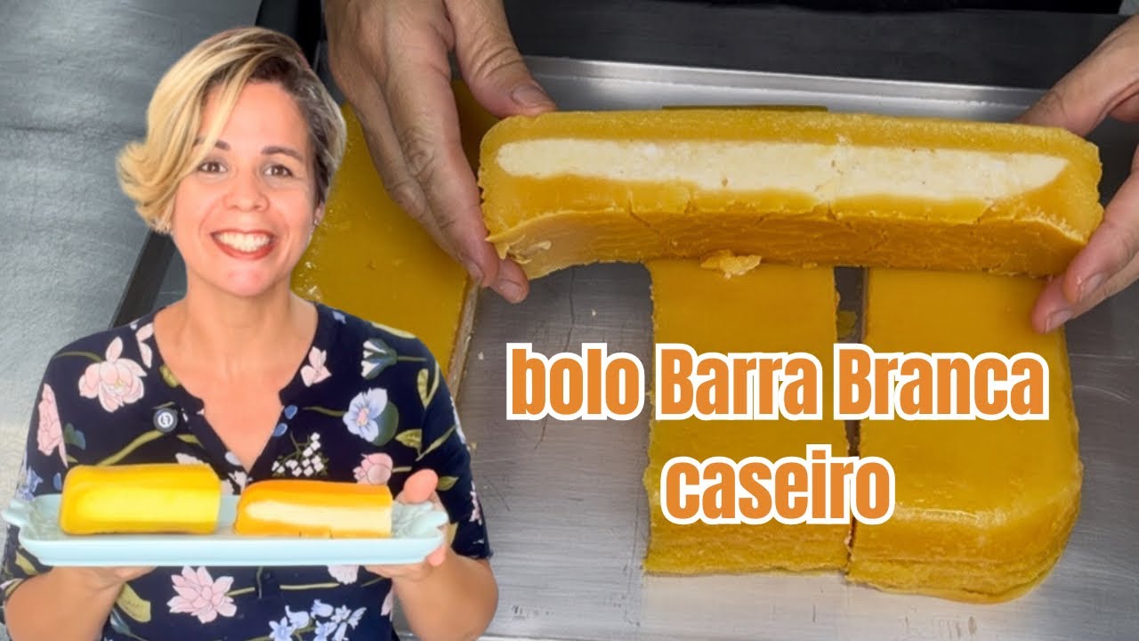 Bolo Barra Branca caseiro 