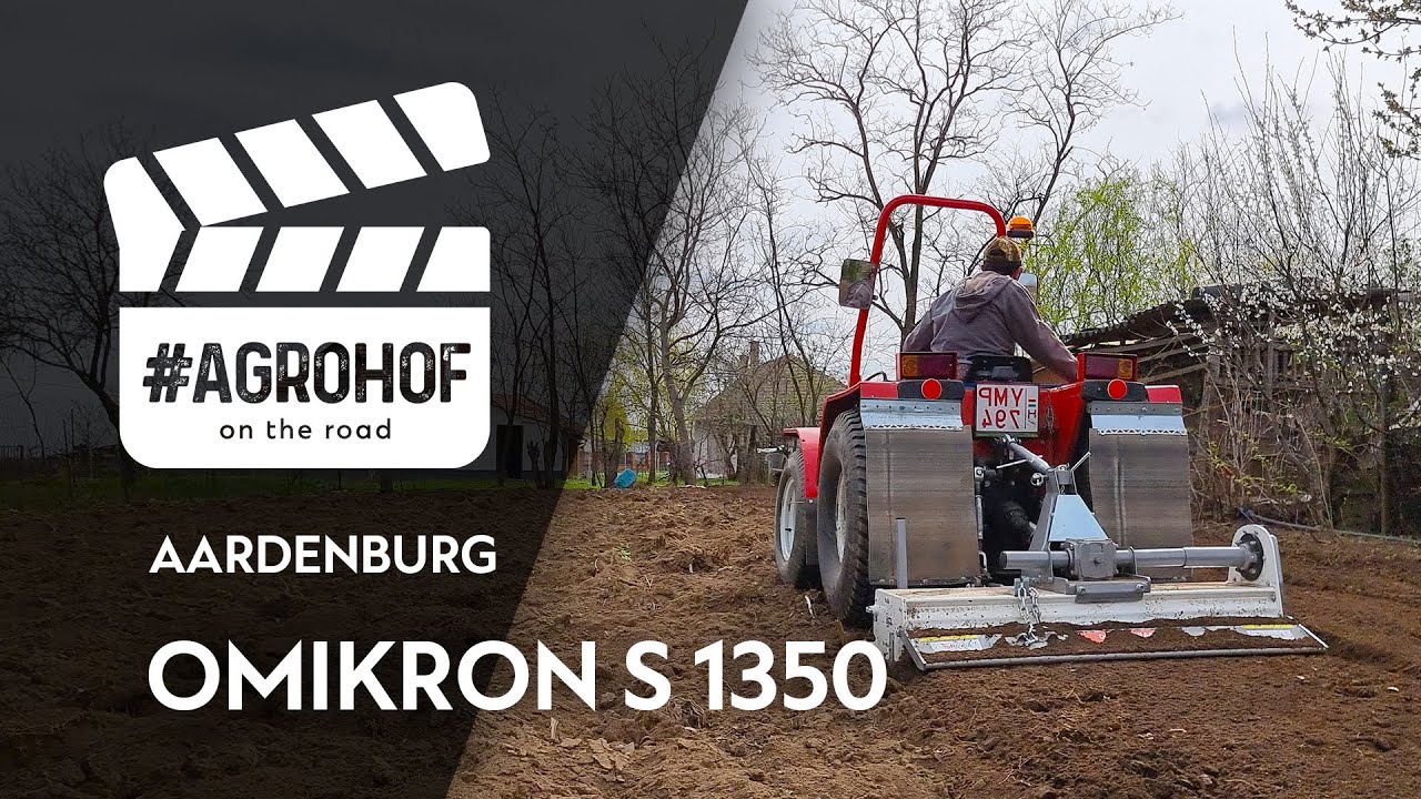 Soil preparation with Antonio Carraro 4300 & Aardenburg Omikron S 1350 rotary tiller │Agrohof│