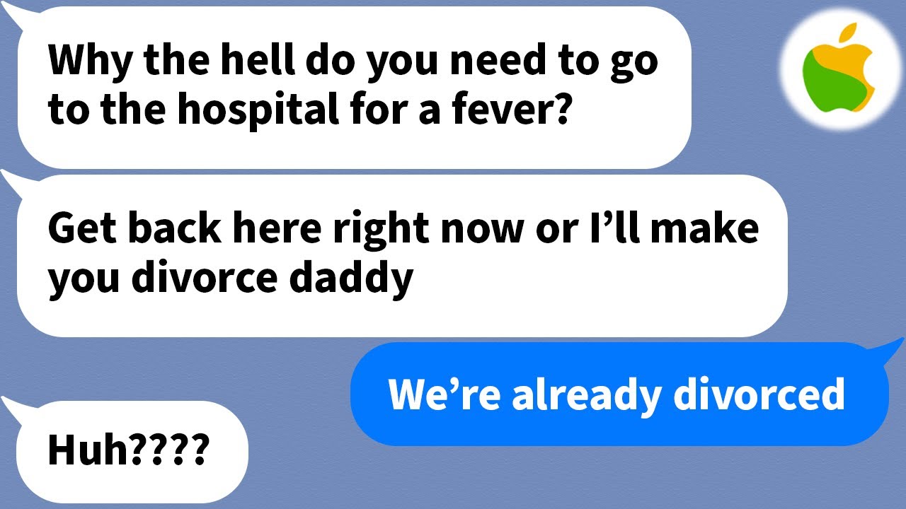 【Apple】 My daughter thinks she can threaten me by saying she'll make me divorce my husband but...