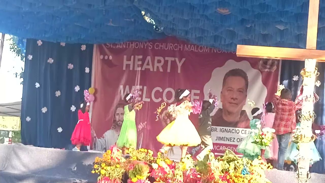 Br.Ignacio ka Welcome (Malam Noatoli parish)