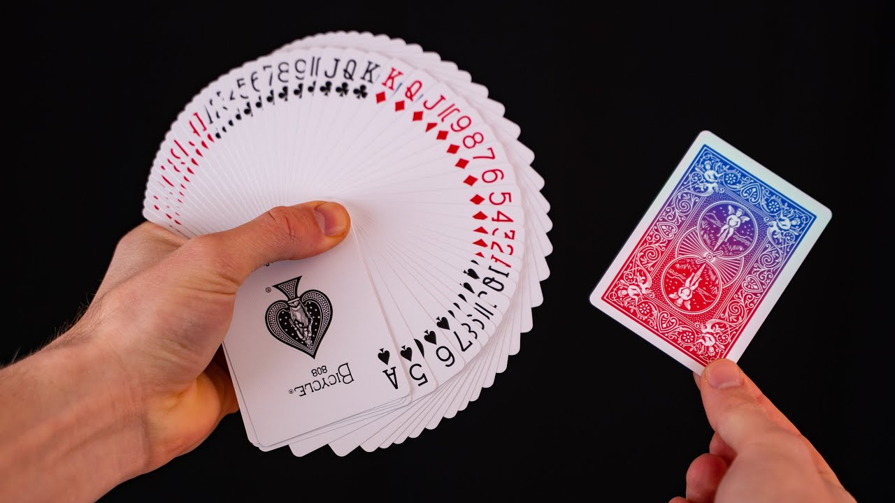 TRUCO de MAGIA HIPER VISUAL - Cambio de carta en abanico